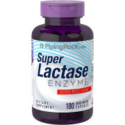 Витамины и минералы Piping Rock Super Lactase Enzyme (180 caps)