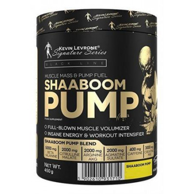 Предтренувальний комплекс kevin levrone Shaaboom Pump (385g) Предтренувальний комплекс kevin levrone Shaaboom Pump (385g)