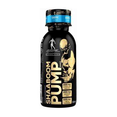 Kevin Levrone Series Shaaboom Pump Shot (120 ml) Kevin Levrone Series Shaaboom Pump Shot (120 ml)
