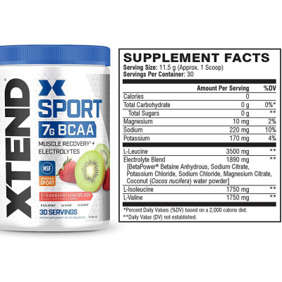 BCAA Scivation Xtend Bcaa HydraSport (345 g) strawberry kiwi splash BCAA Scivation Xtend Bcaa HydraSport (345 g) strawberry kiwi splash