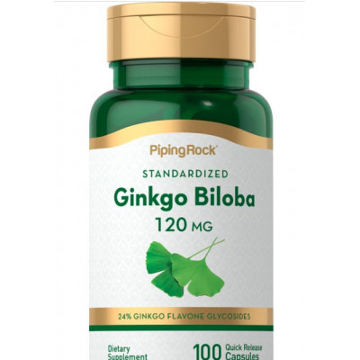 Витамины и минералы Piping Rock Ginkgo Biloba 120 mg (100 caps) Витамины и минералы Piping Rock Ginkgo Biloba 120 mg (100 caps)