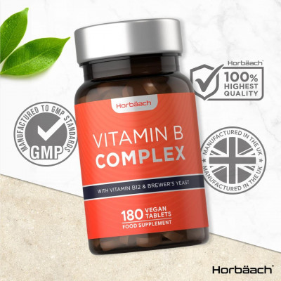 Horbaach Vitamin B Complex (180 tabs) Horbaach Vitamin B Complex (180 tabs)