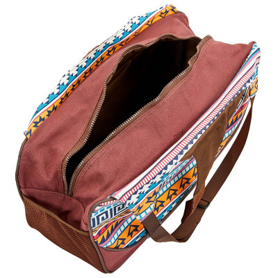 Сумка для фитнеса и йоги KINDFOLK Yoga bag SP-Sport оранжевый-голубой Сумка для фитнеса и йоги KINDFOLK Yoga bag SP-Sport оранжевый-голубой