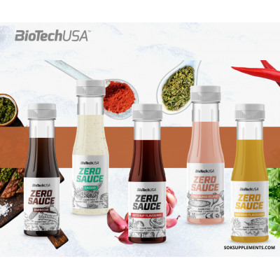 Biotech USA Nutrition Zero Sauce SAUCE BARBECUE соус барбекю (350 ml) Biotech USA Nutrition Zero Sauce SAUCE BARBECUE соус барбекю (350 ml)