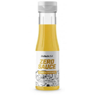 Biotech USA Nutrition Zero Sauce (350 ml) SAUCE CURRY (соус карі) Biotech USA Nutrition Zero Sauce (350 ml) SAUCE CURRY (соус карі)
