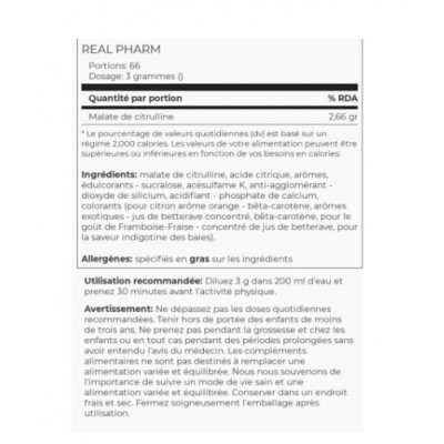 Real Pharm Citruline 200g Real Pharm Citruline 200g
