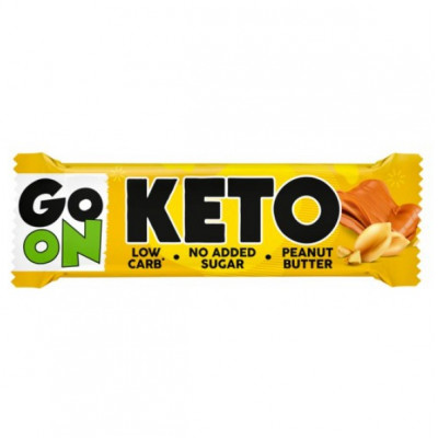 GO ON KETO BAR PEANUT BUTTER 50 Г GO ON KETO BAR PEANUT BUTTER 50 Г