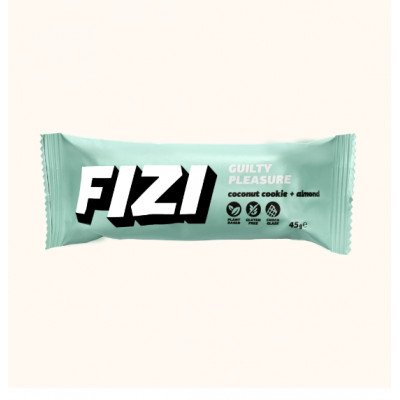 Батончик шоколадный "СOCONUT COOKIE + ALMOND" 45 Г FIZI Батончик шоколадный "СOCONUT COOKIE + ALMOND" 45 Г FIZI