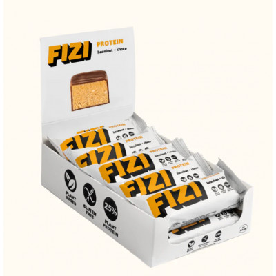 Батончик протеиновый "HAZELNUT + CHOCO" 45 Г FIZI Батончик протеиновый "HAZELNUT + CHOCO" 45 Г FIZI