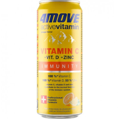 4MOVE, Vitamin Active Vitamins C+D+ZINK Апельсин 4MOVE, Vitamin Active Vitamins C+D+ZINK Апельсин