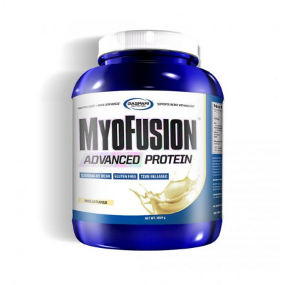 Протеиновый комплекс Gaspari Nutrition, MyoFusion, Усовершенствованный протеин, Ваниль (1.814g) Протеиновый комплекс Gaspari Nutrition, MyoFusion, Усовершенствованный протеин, Ваниль (1.814g)