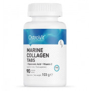 OstroVit Marine Collagen Tabs + Hyaluronic Acid + Vitamin C (90 табл)
