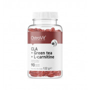Жиросжигатель OstroVit - CLA + Green Tea + L-Carnitine (90 капсул)