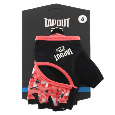 Перчатки для фитнеса и тренировокTAPOUT SB168516 S черный-розовый Перчатки для фитнеса и тренировокTAPOUT SB168516 S черный-розовый