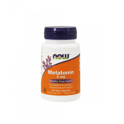 NOW - Melatonin 5 mg (60 caps) NOW - Melatonin 5 mg (60 caps)
