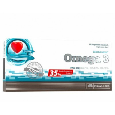 Витамины и минералы Olimp Omega 3 (35%) 1000 mg(60 caps) Витамины и минералы Olimp Omega 3 (35%) 1000 mg(60 caps)