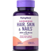 Витамины и Минералы Piping Rock Hair, Skin & Nails with 3000 mcg Biotin (120 таб.)