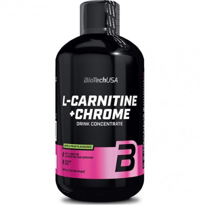 ЖиросжигателиBiotechUSA L-Carnitine 35.000 mg + Chrome, (500 мл) ЖиросжигателиBiotechUSA L-Carnitine 35.000 mg + Chrome, (500 мл)