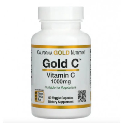 California Gold Nutrition Gold C-1000 (240 cap) California Gold Nutrition Gold C-1000 (240 cap)