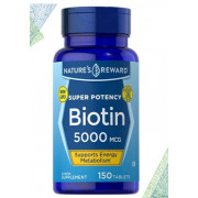 Nature's Reward Biotin 5000 mcg (150 tabl)