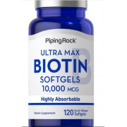 Piping Rock  Biotin 10,000 (120softgels)