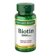 Вітаміни та мінерали NB Biotin 5000mcg (72Softgels)