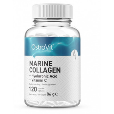 Marine Collagen with Hyaluronic Acid and Vitamin C (120 caps) Marine Collagen with Hyaluronic Acid and Vitamin C (120 caps)