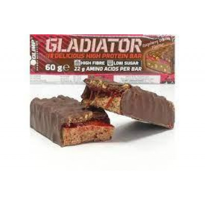 Протеиновый батончик olimp Gladiator Bar (60 g Raspberry dream) Протеиновый батончик olimp Gladiator Bar (60 g Raspberry dream)
