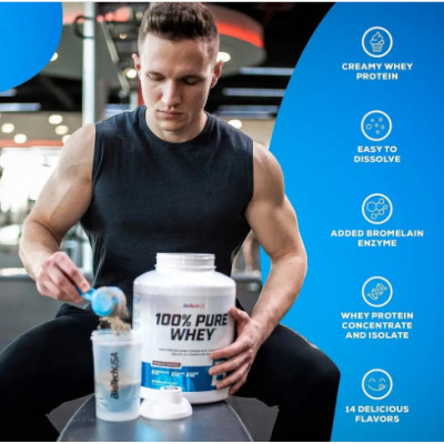 Протеин Biotech 100% Pure Whey (2.27 kg) Протеин Biotech 100% Pure Whey (2.27 kg)