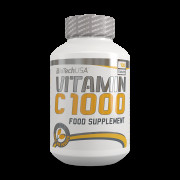 Витамины и минералы BioTech Vitamin C 1000 mg + Rose Hips (100 tabs)