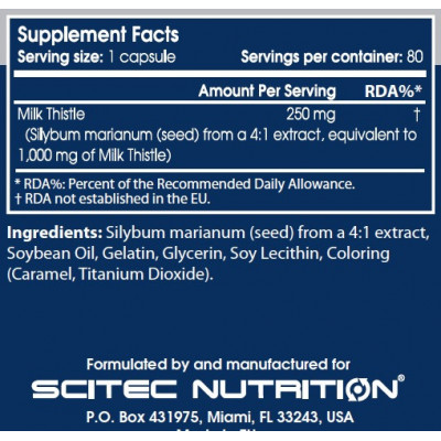 Витамины и минералы Scitec Nutrition Liver Support (80 caps) Витамины и минералы Scitec Nutrition Liver Support (80 caps)
