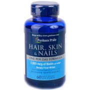 Витамины и Минералы Puritan's Pride Hair, Skin & Nails One Per Day Formula (30 капс.)