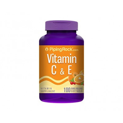Витамины Piping Rock Vitamins C and E (100 soft) Витамины Piping Rock Vitamins C and E (100 soft)